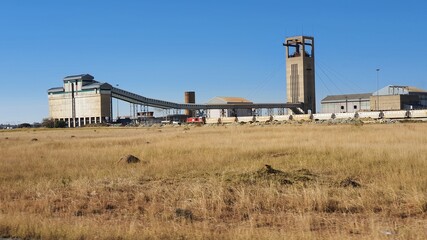 Fototapeta na wymiar mining facility