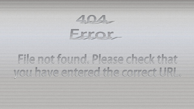 Text 404 Error illustration