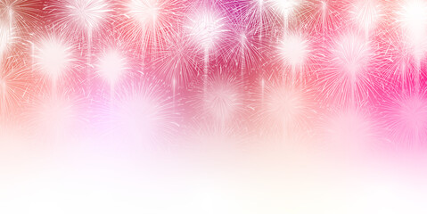 花火　夏　風景　背景