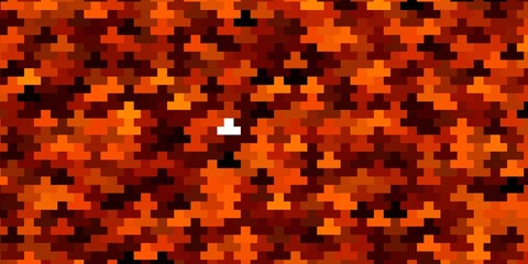 Dark Orange vector background with rectangles. Abstract gradient illustration with colorful rectangles. Design for your business promotion.