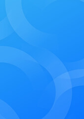 Simple Blue Background With Semi Circle Inside 