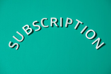 subscription text 