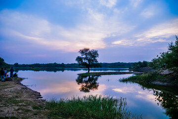 Various views of Thol lake  