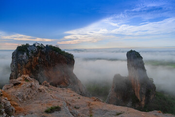 Fresh natural atmosphere at Khao Khuha Rattaphum, Songkhla, 28 May 2020