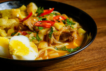 Mee Rebus (Noodle Dish)