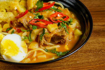 Mee Rebus (Noodle Dish)