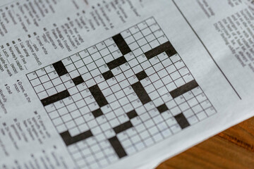 crossword puzzle