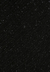 Black fabric close-up pattern