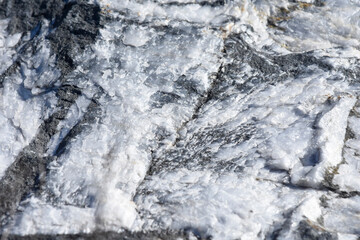 Quartz rock boulder texture