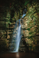 Fototapeta na wymiar waterfall in the jungle