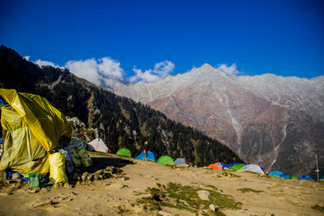 Camping at Triund in Dharamshala
