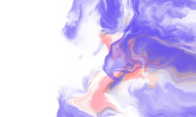 colorful smoke on white background.Liquid marble texture.for design cover, flyer, poster and business card, Modern artwork.