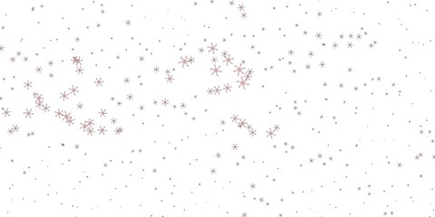 Light Red vector background with curves.