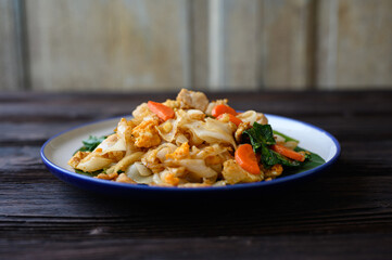 Fried Noodle In Soy Sauce.