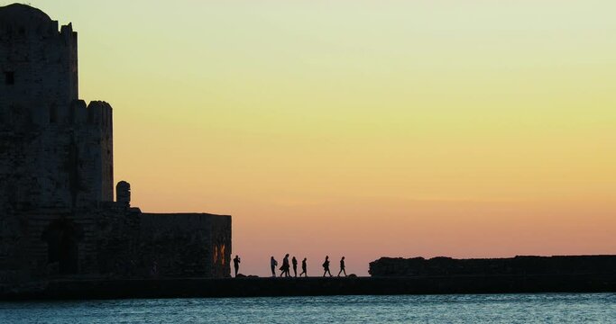 The castle of Methoni