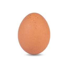 chicken egg isolated on white background