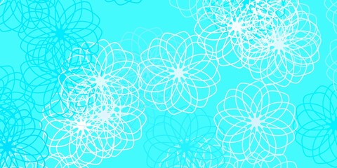 Light Pink, Blue vector template with circles.