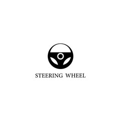 steering logo template vector icon design