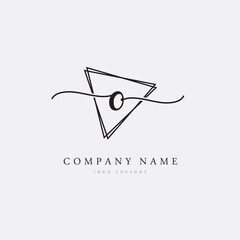 Initial Letter O Logo Vector EPS10