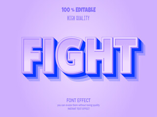 editable font effect