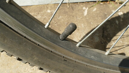 sports bike front wheel nipple