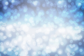 Christmas background with  bokeh lights