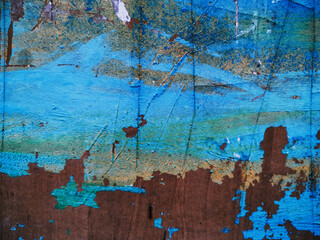 Blue abstract background created for your original design
