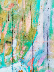 Grungy section of wall ideal for backgrounds