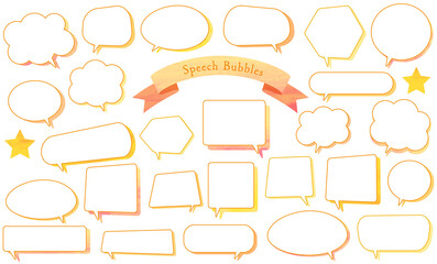 Obraz premium speechBubbles