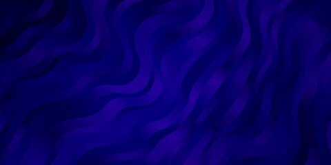 Dark Purple vector layout with circular arc. Gradient illustration in simple style with bows. Best design for your ad, poster, banner.