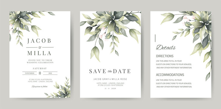 Wedding Invitation Template Images – Browse 1,805,407 Stock Photos, Vectors, and Video | Adobe Stock