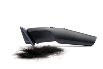 Beard trimmer with toddler hair insight. Beard trimmer and hair shaver machine sales increase during covid-19 outbreak caused by salon and barbershop ban from operation.