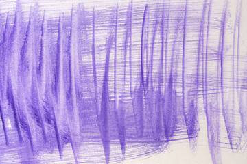 Watercolor background fill with purple color. Beautiful movement in the brush on watercolor paper. Handmade work. Unique performance. Creative watercolor background.