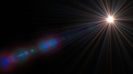 Digital lens Flare, Abstract overlays background.Light