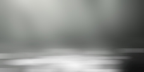 soft gray studio room background, grey floor backdrop with spotlight.