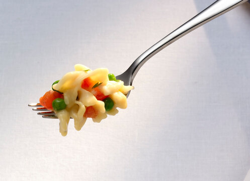 Pasta On A Fork