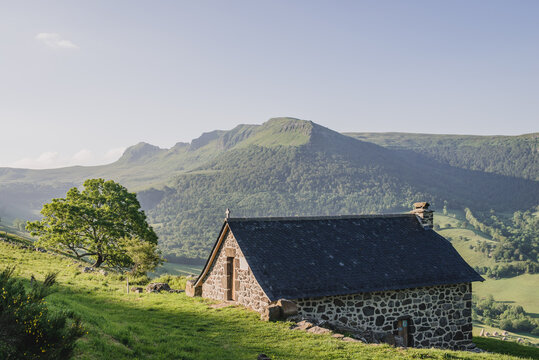 Buron de Labro dans le Cantal en Auvergne