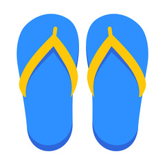 ビーチサンダルのイラスト