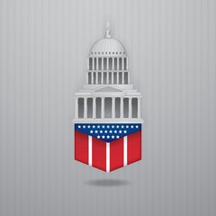 USA capitol icon