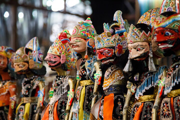 Character of Wayang Golek-Sundanese traditional puppet show.