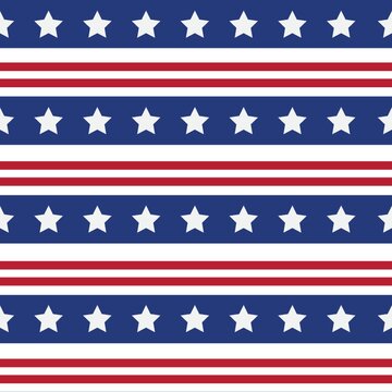 Stars and stripes background