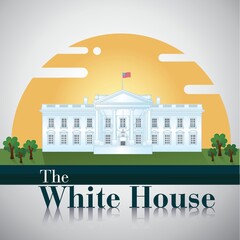 The white house wallpaper