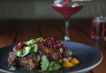 BBQ pork dish