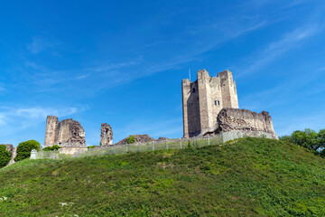 Conisbrough Castle near Doncaster in England