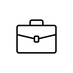 brief case - bag icon vector design template