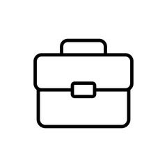 brief case - bag icon vector design template