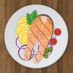 Fish platter
