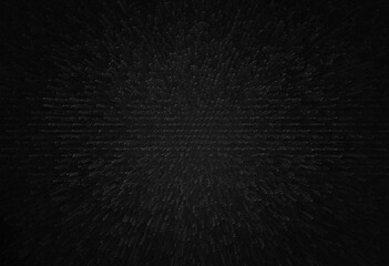 Black dark abstract background with embossed square pattern in center