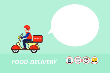 Food delivery concept