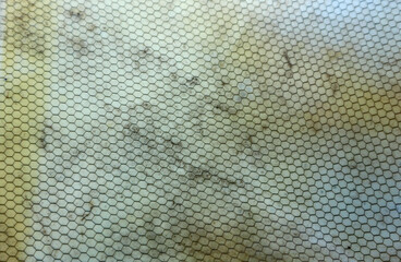 Abstract patterned foam sheet texture